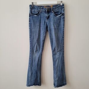 Seven7 Blue Women's Boot Cut Jeans Size 8